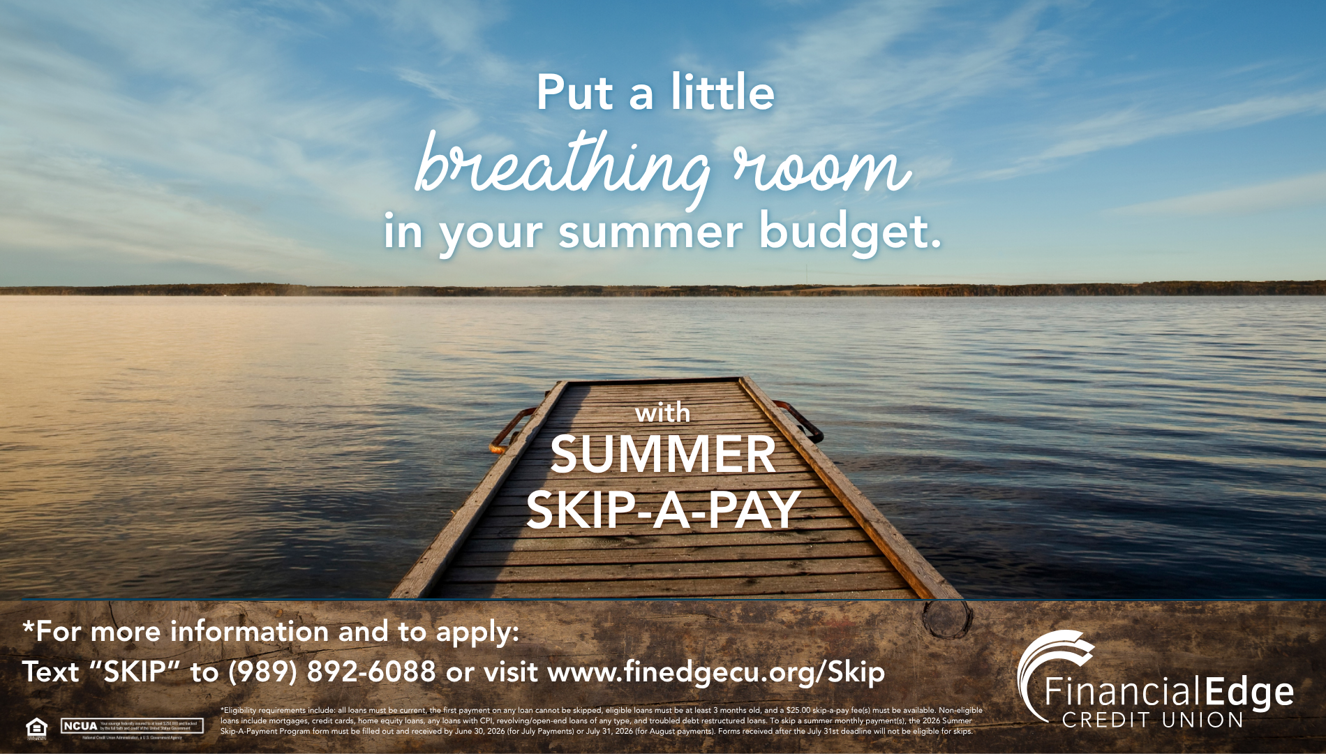 Summer Skip-A-Pay Program